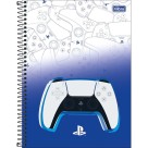Caderno 1 Matéria Playstation 80fls Tilibra Connect