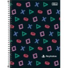 Caderno 1 Matéria Playstation 80fls Tilibra Connect