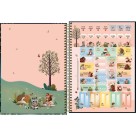 Caderno 1 Matéria Loveland 80fls Tilibra