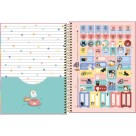 Caderno 1 Matéria Purrfect Cats 80fls Tilibra