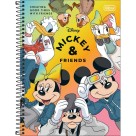 Caderno 1 Matéria Mickey Real Life 80fls Tilibra