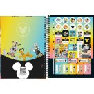 Caderno 1 Matéria Mickey Real Life 80fls Tilibra