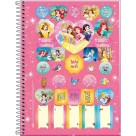 Caderno 1 Matéria Princesas Fit 80fls Tilibra