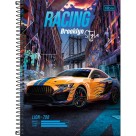 Caderno 1 Matéria X-Racing 80fls Tilibra