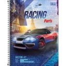 Caderno 1 Matéria X-Racing 80fls Tilibra