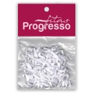 Laço de Cetim 4mm - Branco c/50 Progresso