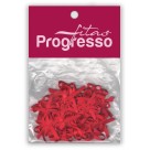 Laço de Cetim 4mm - Vermelho c/50 Progresso