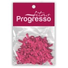 Laço de Cetim 4mm - Pink c/50 Progresso