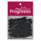 Laço de Cetim 10mm - Preto c/50 Progresso
