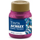 Tinta para Tecido Metálica 37ml - Cereja 826 Acrilex