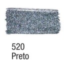 Tinta para Tecido Metálica 37ml - Preto 520 Acrilex