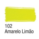 Tinta para Tecido Neon 37ml - Amarelo Limão 102 Acrilex
