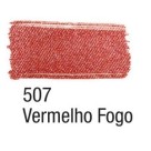 Tinta para Tecido 120ml - Vermelho Fogo 507 Acrilex