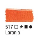 Tinta para Tecido 120ml - Laranja 517 Acrilex