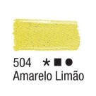 Tinta para Tecido 120ml - Amarelo Limão 504 Acrilex