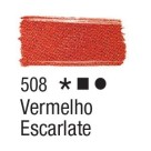 Tinta para Tecido 37ml - Vermelho Escarlate 508 Acrilex