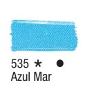 Tinta para Tecido 37ml - Azul Mar 535 Acrilex