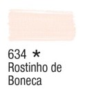 Tinta para Tecido 37ml - Rostinho de Boneca 634 Acrilex