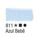 Tinta para Tecido 37ml - Azul Bebê 811 Acrilex