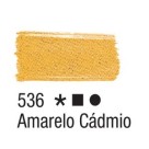 Tinta para Tecido 37ml - Amarelo Cádmio 536 Acrilex