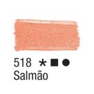 Tinta para Tecido 37ml - Salmão 518 Acrilex