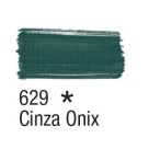 Tinta para Tecido 37ml - Cinza Onix 629 Acrilex