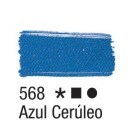 Tinta para Tecido 37ml - Azul Cerúleo 568 Acrilex