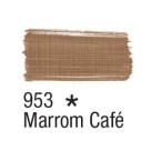 Tinta para Tecido 37ml - Marrom Café 953 Acrilex