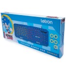 Teclado Gamer Sonic USB LED 10312 Letron