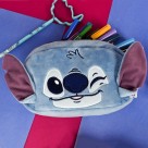 Estojo Simples - Stitch Fluffy Pelúcia Disney 4778 DAC