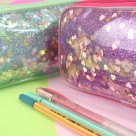 Estojo Simples - Love Breeze com Glitter 4342 DAC