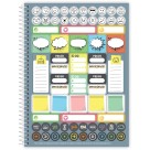 Caderno 16 Matérias Be Capy 256fls Credeal
