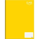 Caderno Brochura Amarelo 96 Folhas Foroni