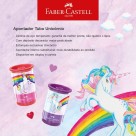 Apontador com Depósito Tubo Unicórnio Faber Castell