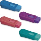 Apontador com Borracha Mix Glitz Glitter Faber Castell