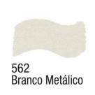Tinta Acrílica Metal Colors 37ml - Branco Metálico 562 Acrilex