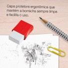 Borracha Escolar Branca FC Max Grande Faber Castell