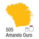 Tinta Acrílica Fosca 37ml - Amarelo Ouro 505 Acrilex