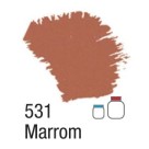 Tinta Acrílica Fosca 37ml - Marrom 531 Acrilex