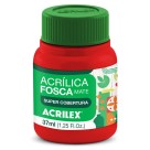Tinta Acrílica Fosca 37ml - Vermelho 555 Acrilex