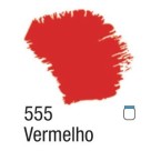 Tinta Acrílica Fosca 37ml - Vermelho 555 Acrilex