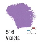 Tinta Acrílica Fosca 37ml - Violeta 516 Acrilex