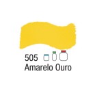 Tinta Acrílica Brilhante 37ml - Amarelo Ouro 505 Acrilex