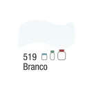 Tinta Acrílica Brilhante 37ml - Branco 519 Acrilex