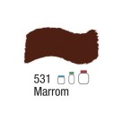 Tinta Acrílica Brilhante 37ml - Marrom 531 Acrilex