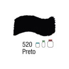 Tinta Acrílica Brilhante 37ml - Preto 520 Acrilex