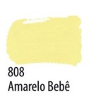 Tinta PVA Fosca 37ml - Amarelo Bebê 808 Acrilex