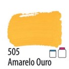 Tinta PVA Fosca 37ml - Amarelo Ouro 505 Acrilex