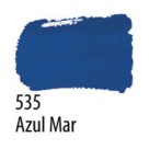 Tinta PVA Fosca 37ml - Azul Mar 535 Acrilex