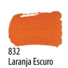Tinta PVA Fosca 37ml - Laranja Escuro 832 Acrilex
